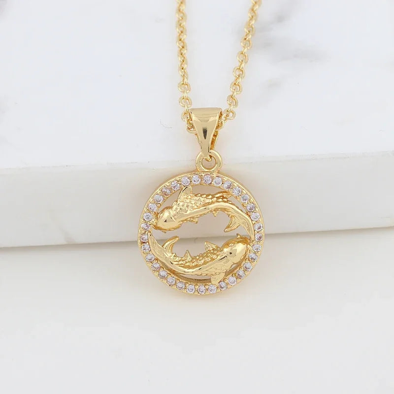 Constellation Necklace Scorpio Leo Capricorn Aquarius Necklace Zodiac Libra Taurus Virgo Gemini Sagittarius Pisces Aries Cancer