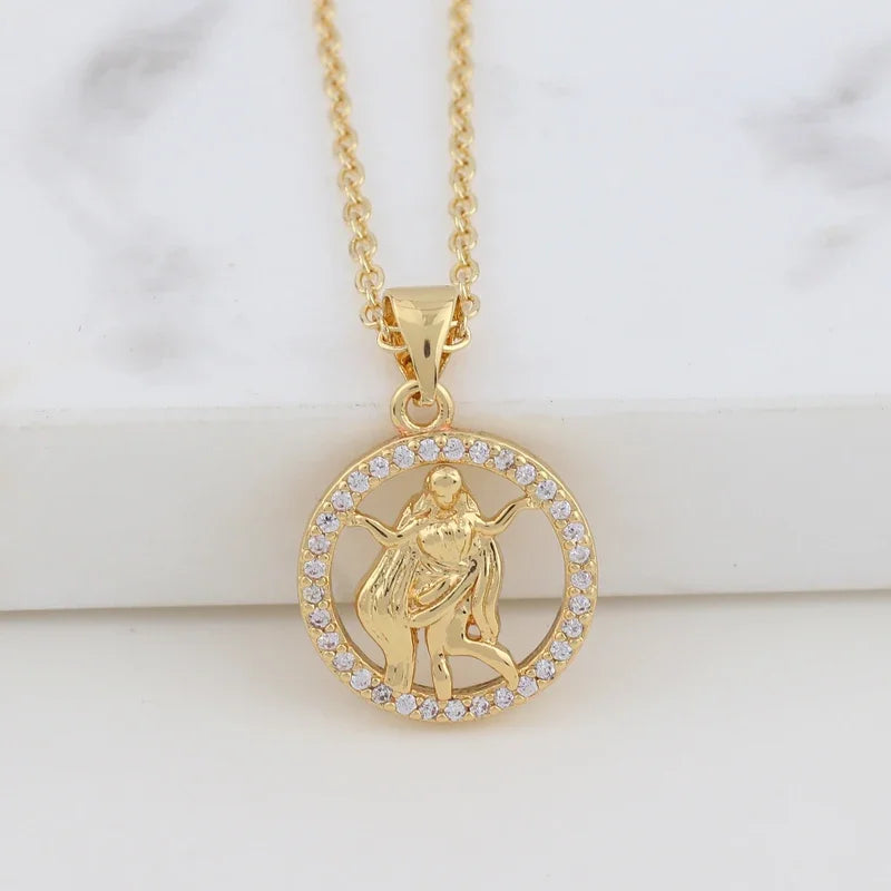 Constellation Necklace Scorpio Leo Capricorn Aquarius Necklace Zodiac Libra Taurus Virgo Gemini Sagittarius Pisces Aries Cancer