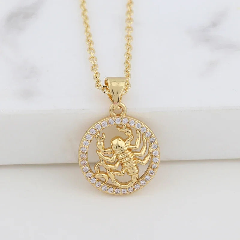 Constellation Necklace Scorpio Leo Capricorn Aquarius Necklace Zodiac Libra Taurus Virgo Gemini Sagittarius Pisces Aries Cancer